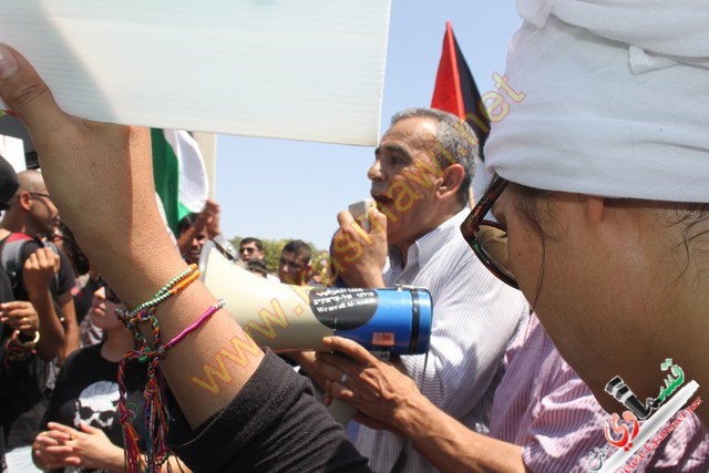 اعتقال شاب قسماوي في مظاهرات النقب  